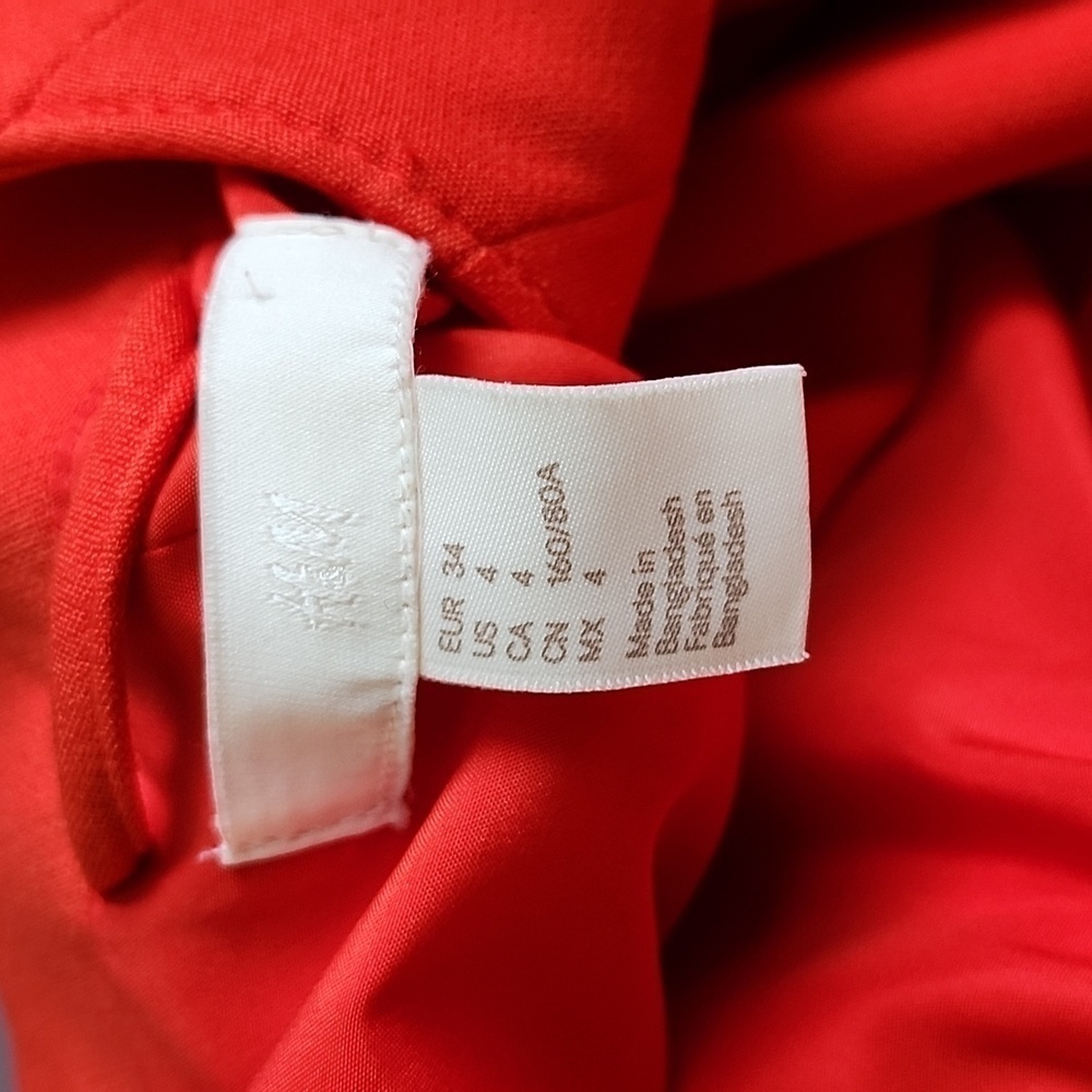 H&M Orange golden all lined jacket - Picture 8 of 11